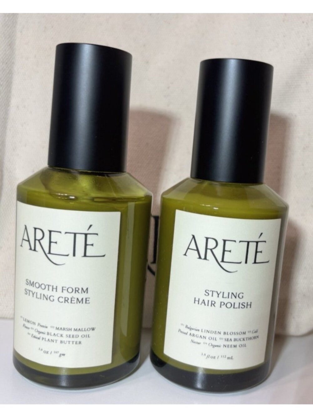 ARETE SMOOTH FORM SYTLING CREME & HAIR POLISH 3.8floz Plus Gift Bag - Picture 2 of 5